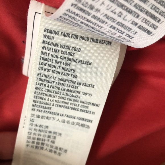 Hollister Navy Blue Puffer Jacket Sz M - Picture 5 of 7